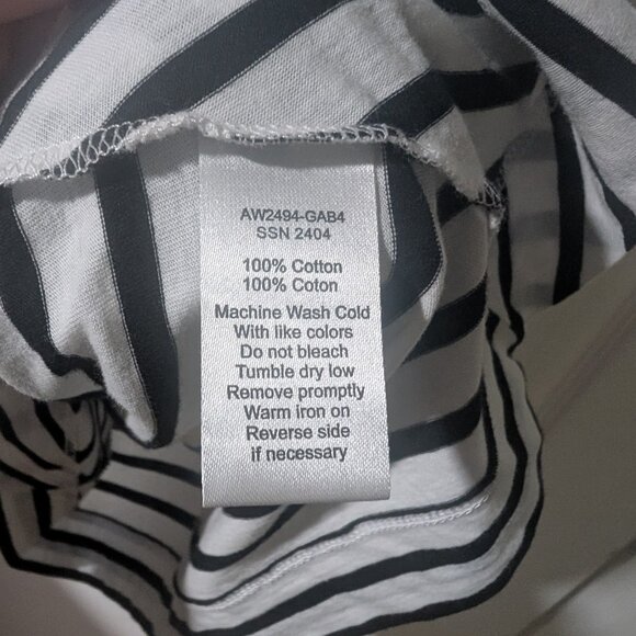 ATM Anthony Thomas Melillo | Classic Jersey Stripe Sleeveless Twist Dress - Picture 14 of 14